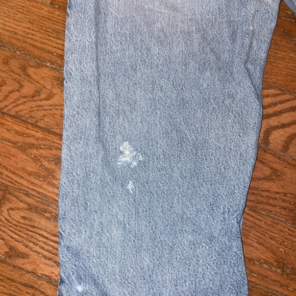 Men’s Vintage Distressed Levi’s 505 zipper fly denim jeans - Picture 3 of 9